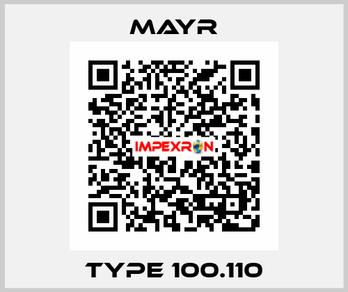 Type 100.110 Mayr