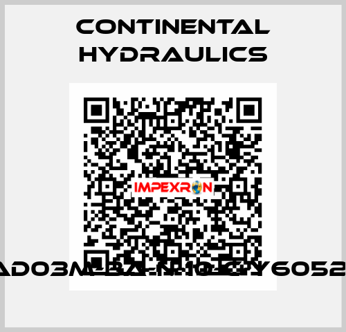 VAD03M-3A-N-10-C-Y6052-3 Continental Hydraulics