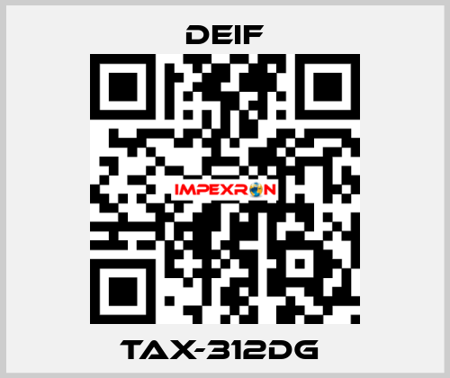 TAX-312DG  Deif