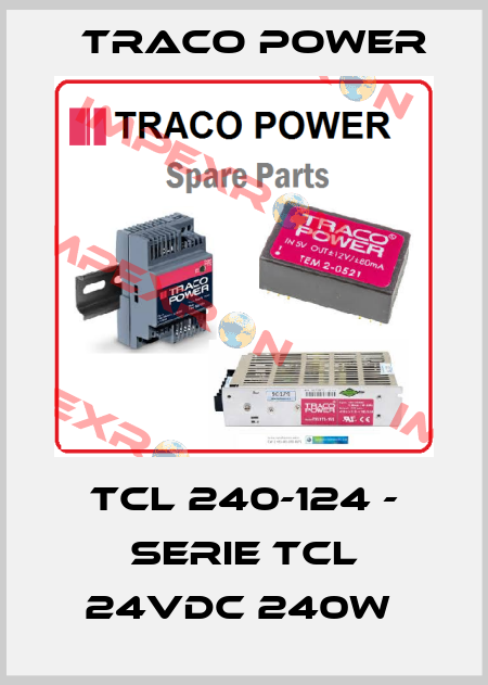 TCL 240-124 - SERIE TCL 24VDC 240W  Traco Power