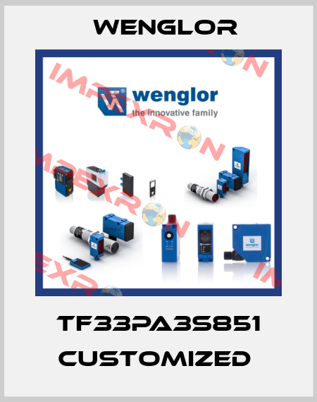 TF33PA3S851 customized  Wenglor