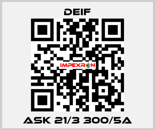 ASK 21/3 300/5A Deif