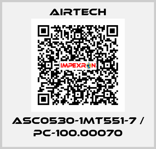ASC0530-1MT551-7 / PC-100.00070 Airtech