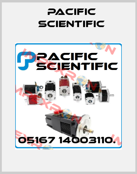05167 14003110.  Pacific Scientific