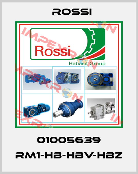01005639 RM1-HB-HBV-HBZ Rossi