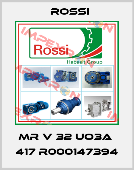 MR V 32 UO3A  417 R000147394 Rossi