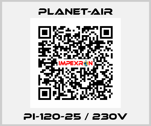 PI-120-25 / 230V planet-air