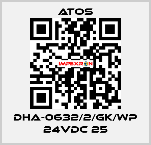 DHA-0632/2/GK/WP 24VDC 25 Atos