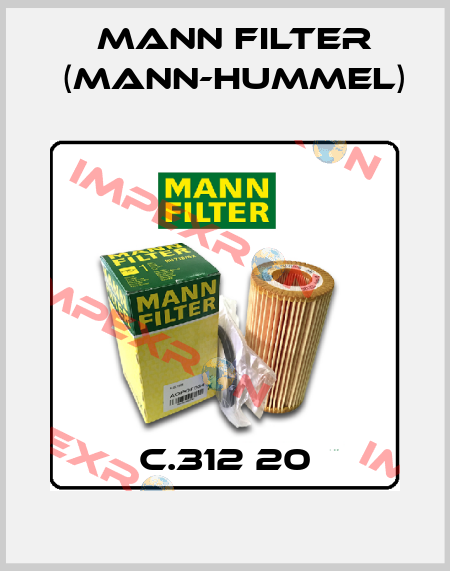 C.312 20 Mann Filter (Mann-Hummel)