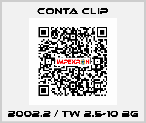 2002.2 / TW 2.5-10 BG Conta Clip