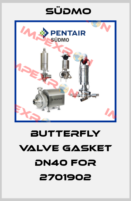 Butterfly valve gasket DN40 for 2701902 Südmo
