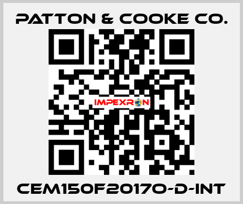 CEM150F2017O-D-INT Patton & Cooke Co.