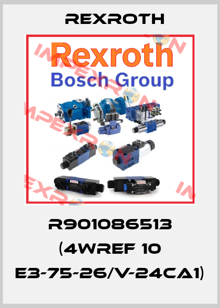 R901086513 (4WREF 10 E3-75-26/V-24CA1) Rexroth
