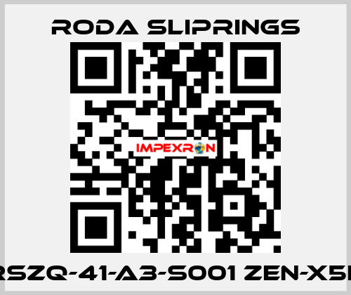 RSZQ-41-A3-S001 ZEN-X5H Roda Sliprings