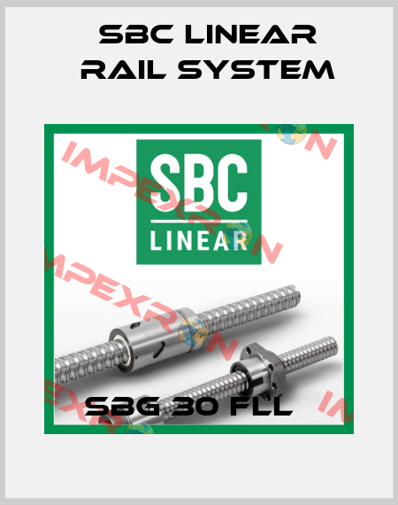 SBG 30 FLL  SBC Linear Rail System