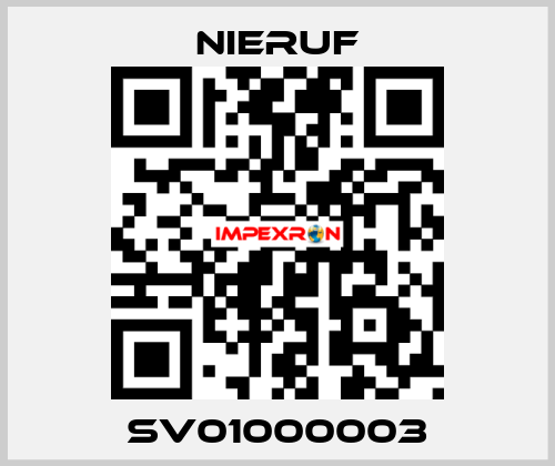 SV01000003 NIERUF