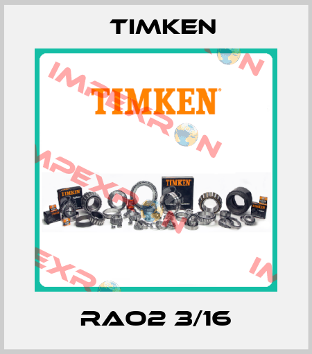 RAO2 3/16 Timken