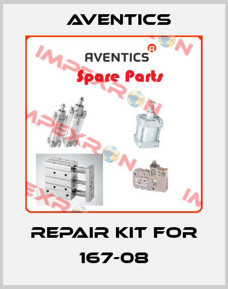 Repair kit for 167-08 Aventics
