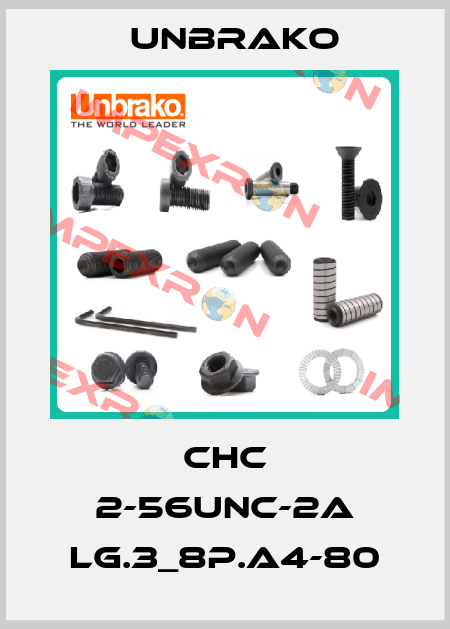 CHC 2-56UNC-2A LG.3_8P.A4-80 Unbrako