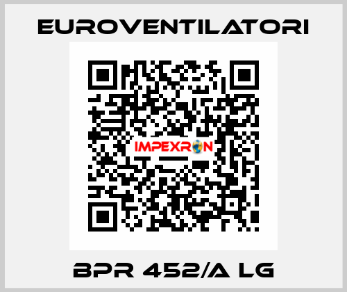 BPR 452/A LG Euroventilatori