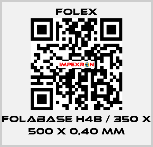 Folabase H48 / 350 x 500 x 0,40 mm Folex