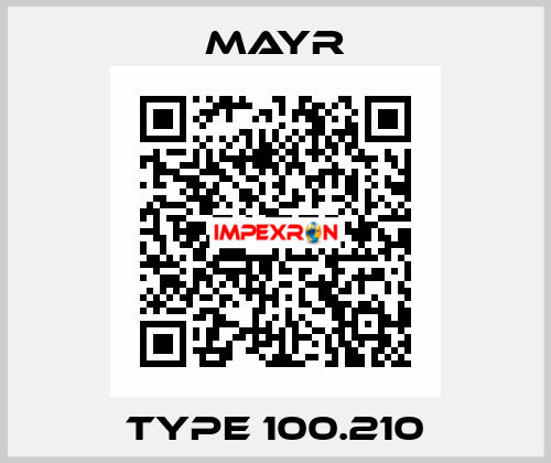 Type 100.210 Mayr