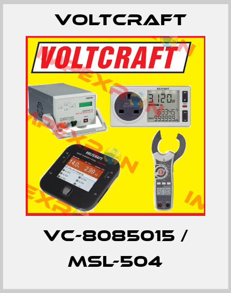 VC-8085015 / MSL-504 Voltcraft