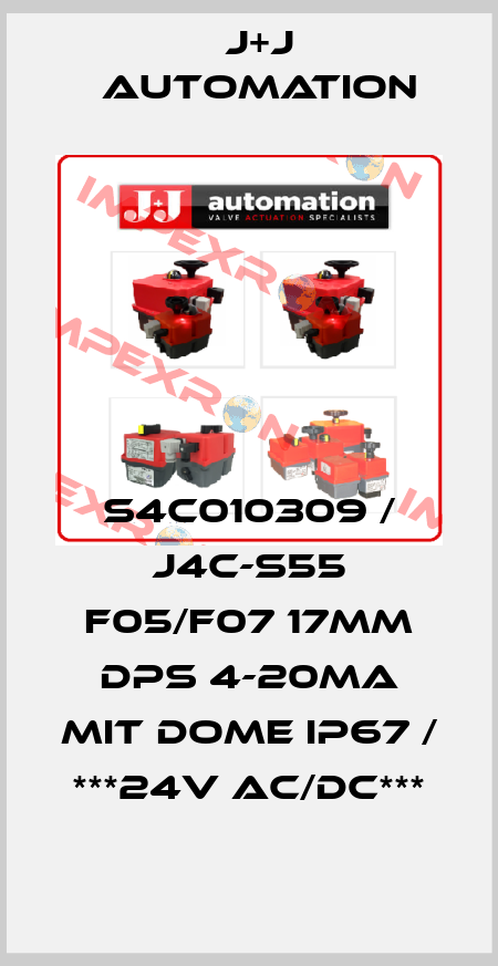 S4C010309 / J4C-S55 F05/F07 17mm DPS 4-20mA mit Dome IP67 / ***24V AC/DC*** J+J Automation