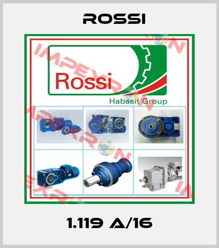1.119 A/16 Rossi