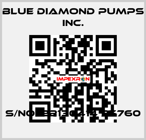 S/No. 22130414 35760 Blue Diamond Pumps Inc.