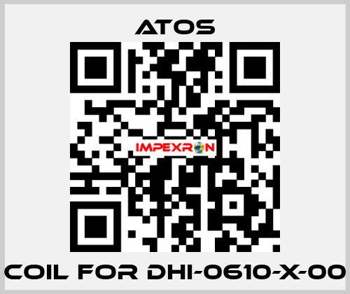 Coil For DHI-0610-X-00 Atos