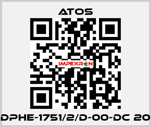 DPHE-1751/2/D-00-DC 20 Atos