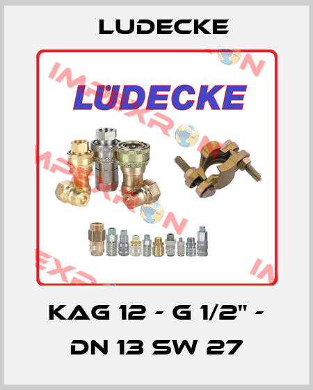 KAG 12 - G 1/2" - DN 13 SW 27 Ludecke