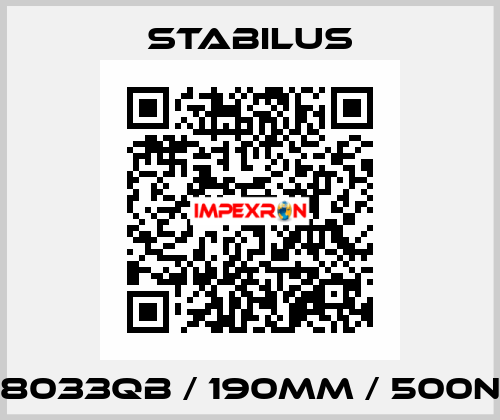8033QB / 190MM / 500N Stabilus