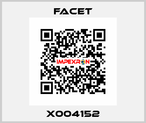 X004152 Facet