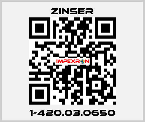 1-420.03.0650 Zinser