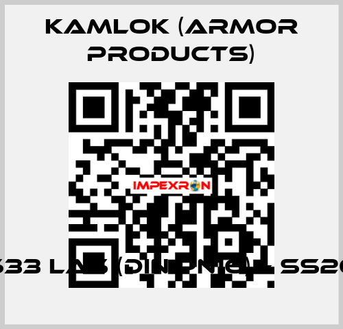 633 LAS (DIN PN16) – SS20 KAMLOK (Armor Products)