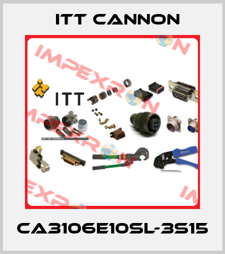CA3106E10SL-3S15 Itt Cannon