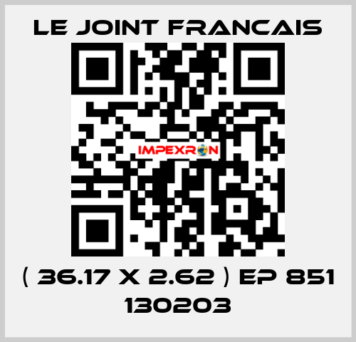 ( 36.17 x 2.62 ) EP 851 130203 LE JOINT FRANCAIS