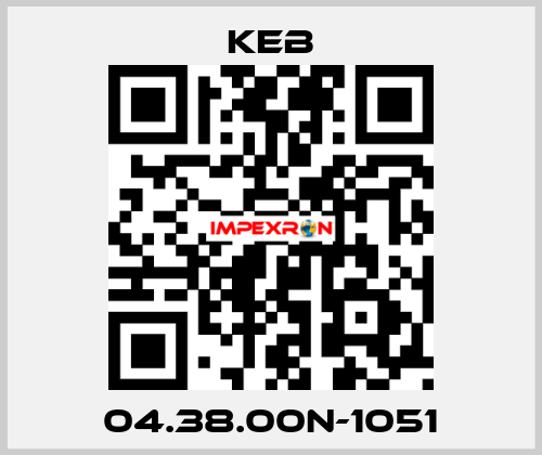 04.38.00N-1051 KEB