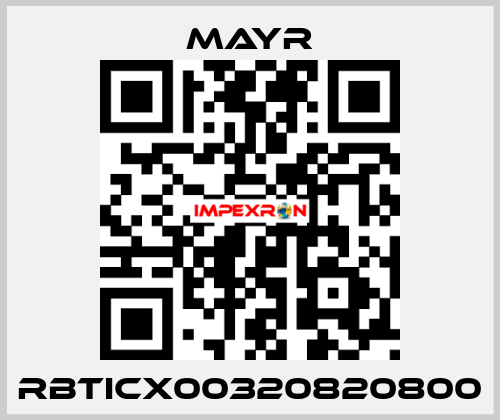 RBTICX00320820800 Mayr