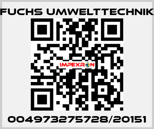 004973275728/20151 Fuchs Umwelttechnik