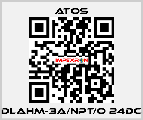 DLAHM-3A/NPT/O 24DC Atos