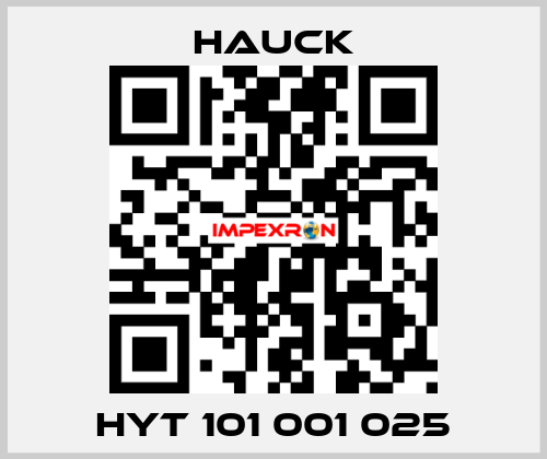 HYT 101 001 025 HAUCK