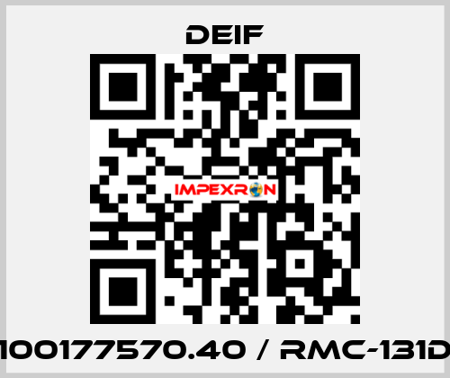 100177570.40 / RMC-131D Deif