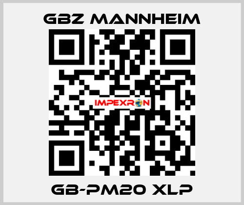 GB-PM20 XLP GBZ MANNHEIM