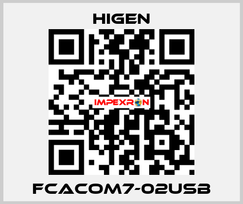 FCACOM7-02USB Higen