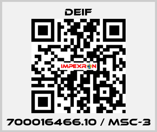 700016466.10 / MSC-3 Deif