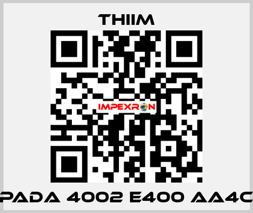 PADA 4002 E400 AA4C Thiim