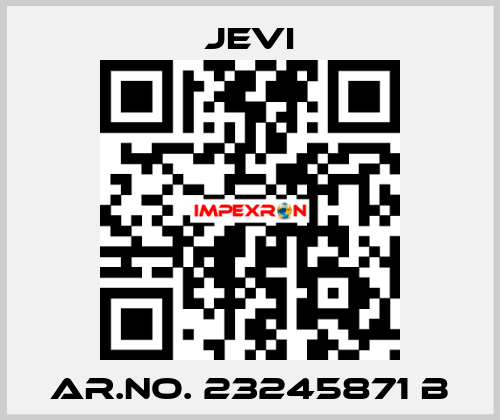 Ar.No. 23245871 B JEVI